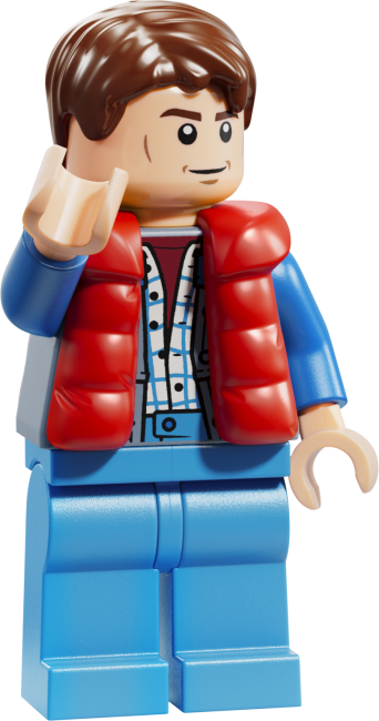 77256 Aikakone Paluu tulevaisuuteen ‑elokuvasta