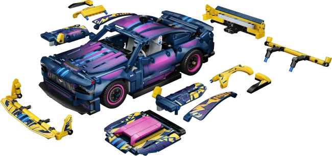 42236 Kohandatud garaaž Ford Mustang GT autole
