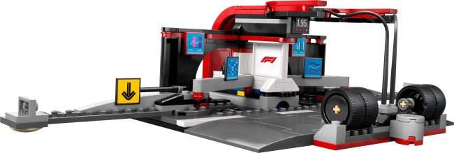 60443 F1® pitstops un autotehniķi ar Ferrari auto