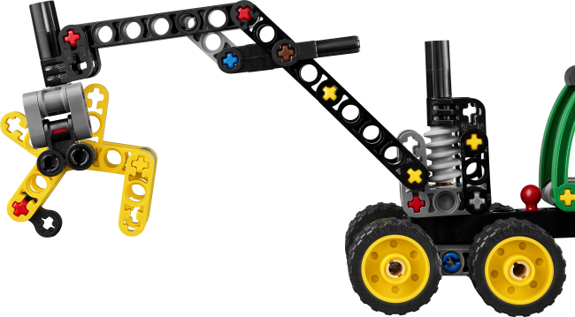 42218 Pyörillä varustettu John Deere 1470H ‑harvesteri