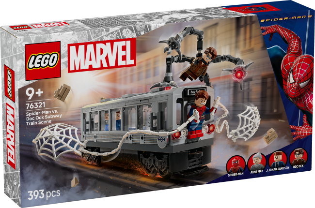 76321 Spider-Man vs. Doc Ock metroorongi stseen