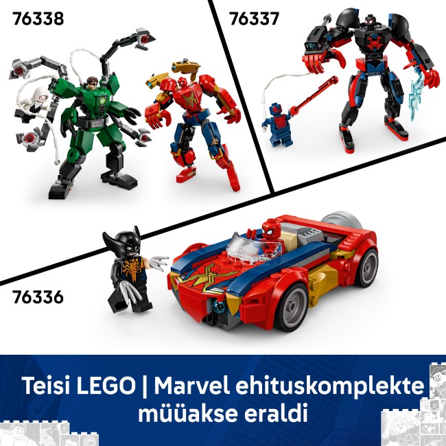 76335 Spider-Man vs. Ghost Rideri mootorratas