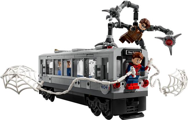 76321 Spider-Man vs. Doc Ock metroorongi stseen