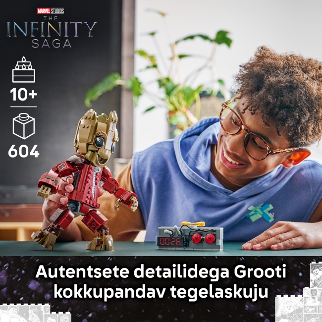 76341 Laastaja kostüümis Groot