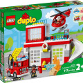 10970 LEGO DUPLO Town Tuletõrjedepoo ja -helikopter