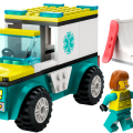60403 LEGO 60403 Kiirabi ja lumelaudur V29