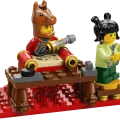 80119 LEGO Chinese Festivals Auļojošo zirgu audekls