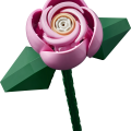 10374 LEGO Botanicals Rozā rožu pušķis