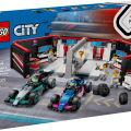 60444 LEGO  City Гараж F1® для Mercedes-AMG и Alpine