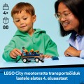 60491 LEGO  City Moottoripyörän kuljetusauto
