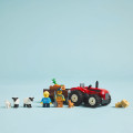 60461 LEGO  City Красный трактор с прицепом и овцой