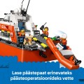 60504 LEGO  City Rannikkovartioston pelastusalus ja helikopteri