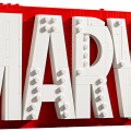 76313 LEGO Super Heroes MARVEL-logo ja minihahmot