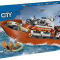 60504 LEGO  City Rannikkovartioston pelastusalus ja helikopteri