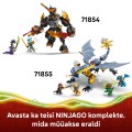71854 LEGO Ninjago Cole'i missioonirobot ja draakon Zane