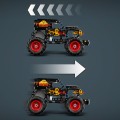 42219 LEGO Technic Monster Jam™ Grave Digger™ Uguns un Ledus