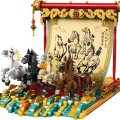 80119 LEGO Chinese Festivals Auļojošo zirgu audekls