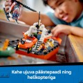 60504 LEGO  City Rannikkovartioston pelastusalus ja helikopteri