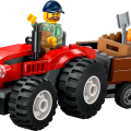 60461 LEGO  City Красный трактор с прицепом и овцой