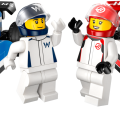 60464 LEGO  City F1® Williams Racing ja Haas F1® Race autod