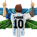 43018 LEGO Editions Football Lionel Messi – tähistamine