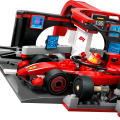 60443 LEGO  City F1® pitstops un autotehniķi ar Ferrari auto