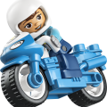10471 LEGO DUPLO Town Zils policijas motocikls