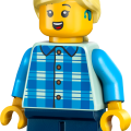 60461 LEGO  City Красный трактор с прицепом и овцой