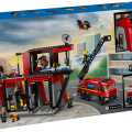 60414 LEGO  City Tuletõrjedepoo koos tuletõrjeautoga