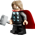 76313 LEGO Super Heroes MARVEL-logo ja minihahmot
