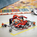 60443 LEGO  City F1® pitstops un autotehniķi ar Ferrari auto