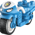 10471 LEGO DUPLO Town Zils policijas motocikls