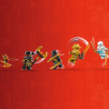 71791 LEGO Ninjago Lohikäärmevoiman Zane – spinjitzu-kilpa-auto