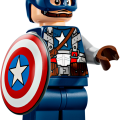 76313 LEGO Super Heroes MARVEL-logo ja minihahmot
