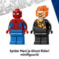 76335 LEGO Super Heroes Spider-Man vs. Ghost Rideri mootorratas