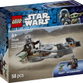 75436 LEGO Star Wars TM Mandalorian ja Grogu Speeder Bike™