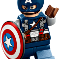 76313 LEGO Super Heroes MARVEL-logo ja minihahmot