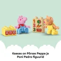 10468 LEGO DUPLO Peppa Pig Traktori ja torikoju