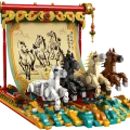 80119 LEGO Chinese Festivals Auļojošo zirgu audekls